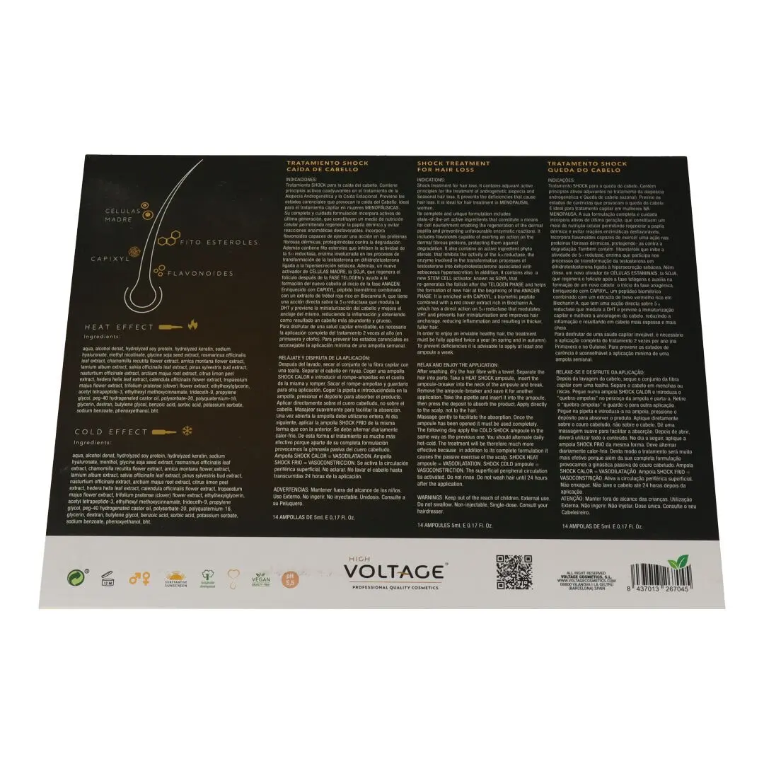 Buy wholesale Professional Voltage Stop Fall 3 Phases (300 Ml +16x5 Ml)
