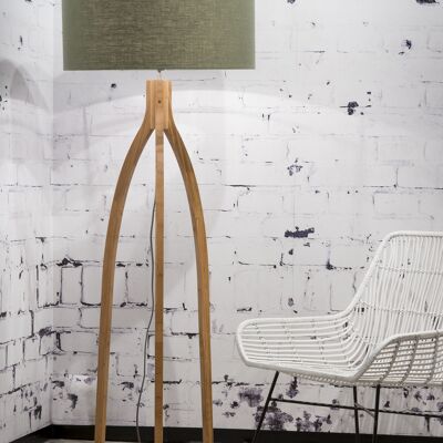 ANNAPURNA Floor lamp Bamboo / Linen V