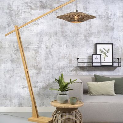 Bamboo floor lamp BALI III