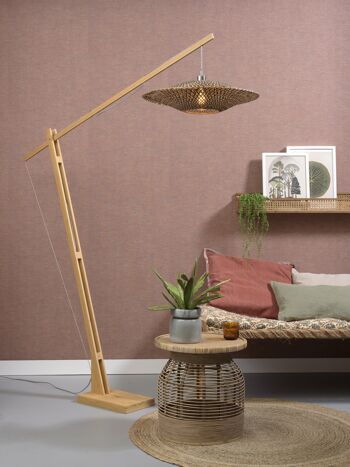 Bamboo floor lamp BALI III 2