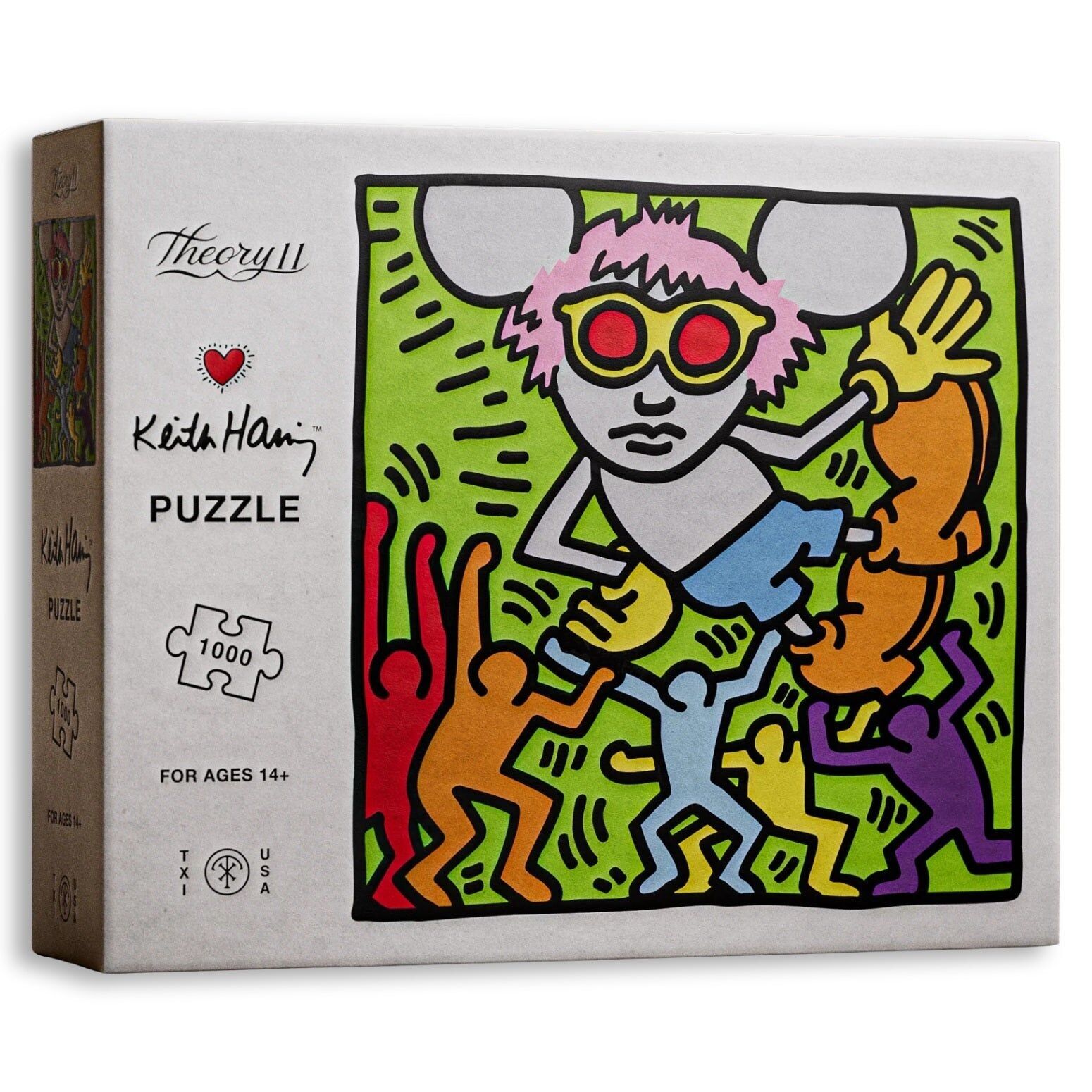 Rompecabezas de Keith Haring 1000 piezas.Teoría11
