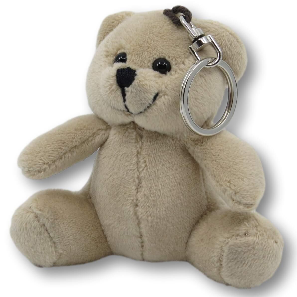 Bear keychain - plush toy - stuffed animal
