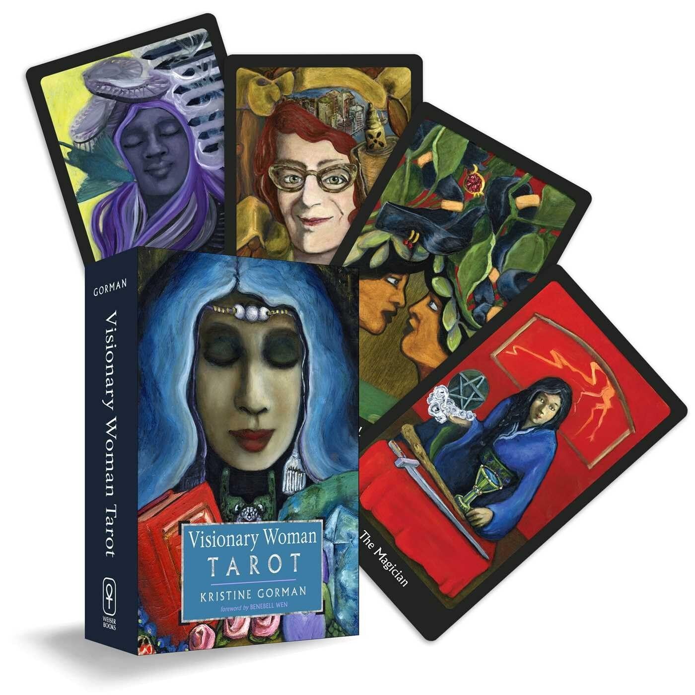 Cartas del Tarot de la Mujer Visionaria Libros Weiser