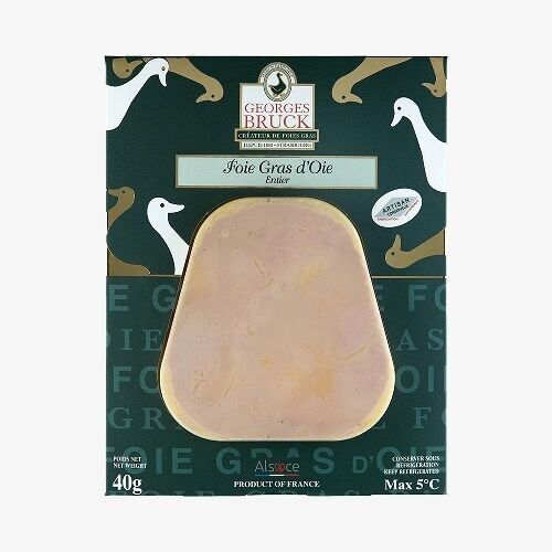 Foie gras d'oie entier "tranche individuelle" 40g