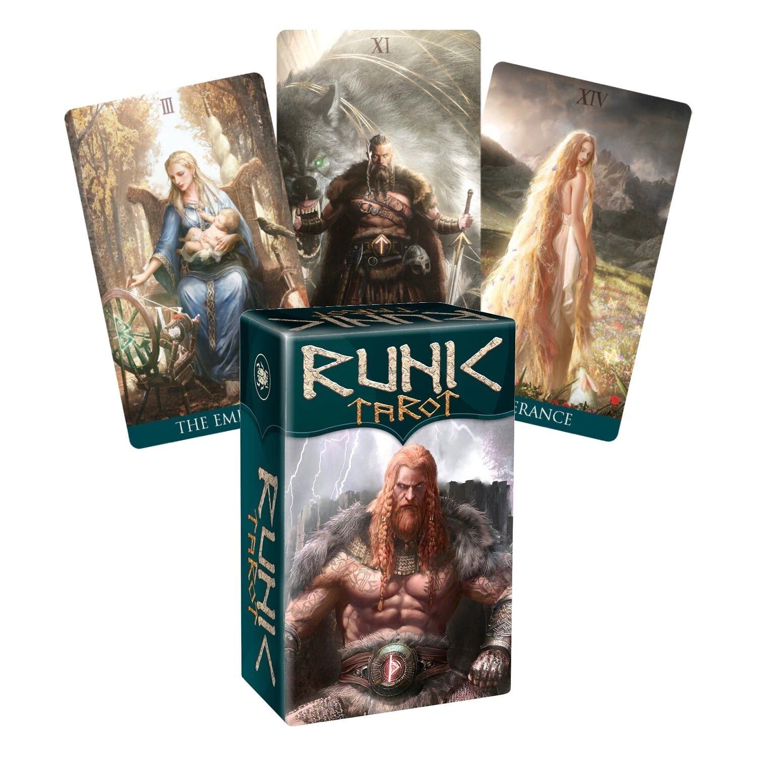 Mini Cartas Del Tarot Rúnico Lo Scarabeo