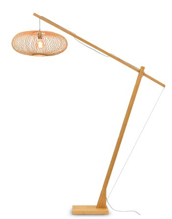 CANGO IV natural bamboo floor lamp 9