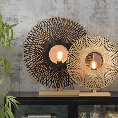 Bamboo table lamp KALIMANTAN