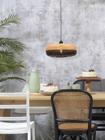 Bamboo pendant lamp PALAWAN I 1