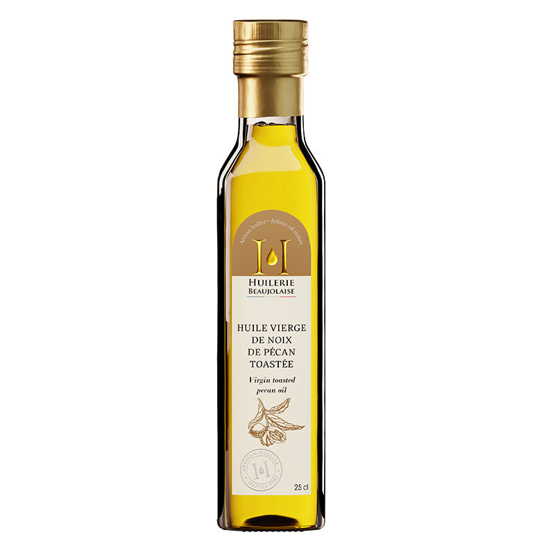 Toasted pecan virgin oil, 25 cl