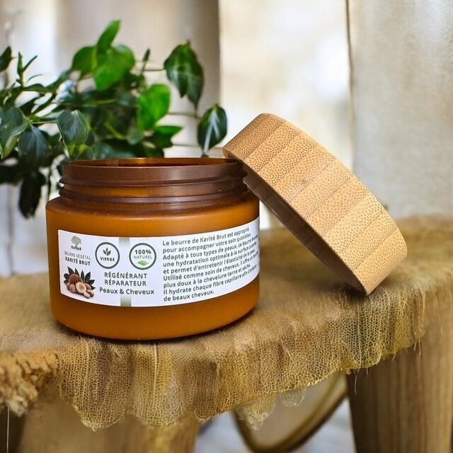 Raw & Unrefined Shea Butter (150ml) – The High-Nutrition Universal Treatment ✨🌿