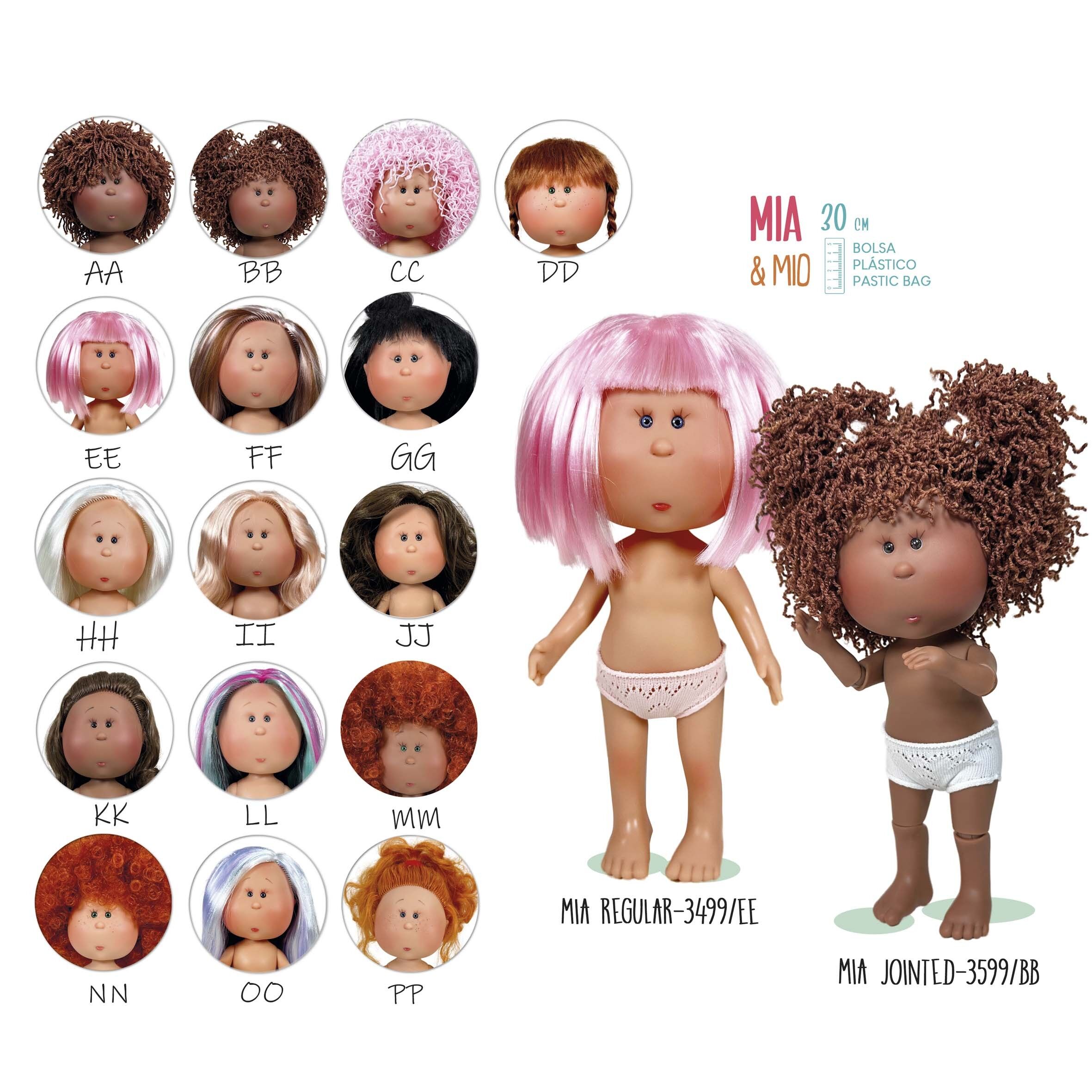 MIA&MIO PUPPEN NORMALE UNTERWÄSCHE