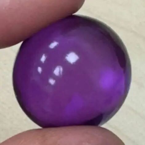 Acai Bath Pearls. 200 Acai Purple Transparent Bath Beads.