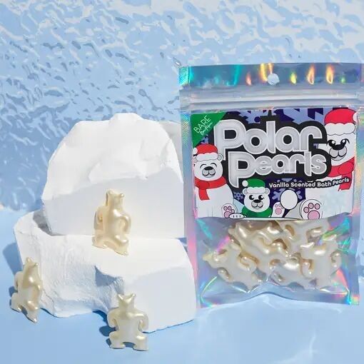 Bath Pearls - 10 Pack of Polar Bears - Vanilla scented