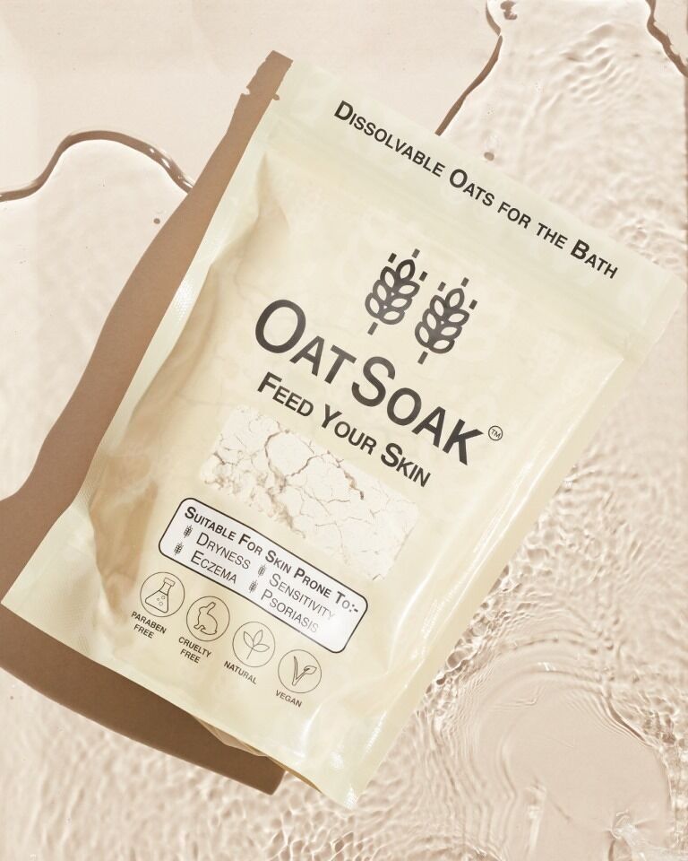 500g OatSoak Dissolvable Oats for the bath.