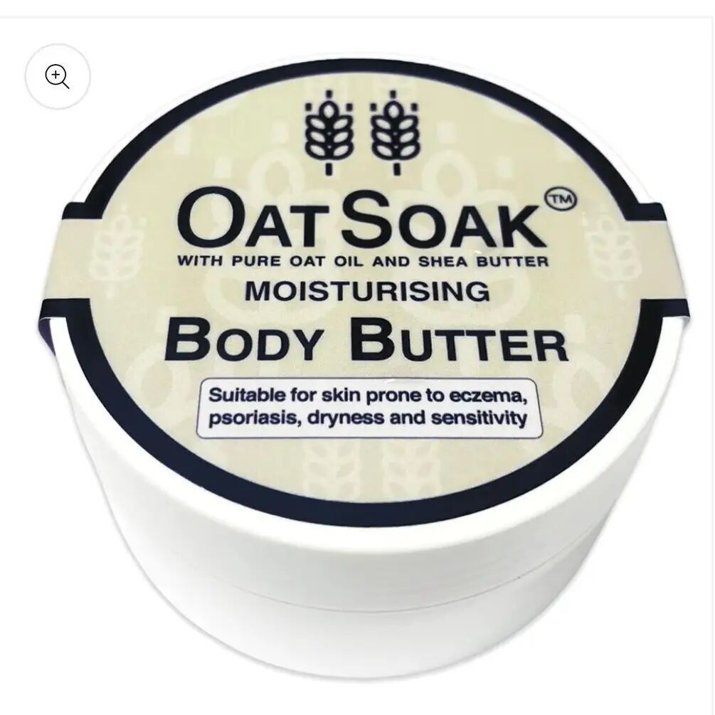 OatSoak 200ml Body Butter 100% natural sensitive skincare