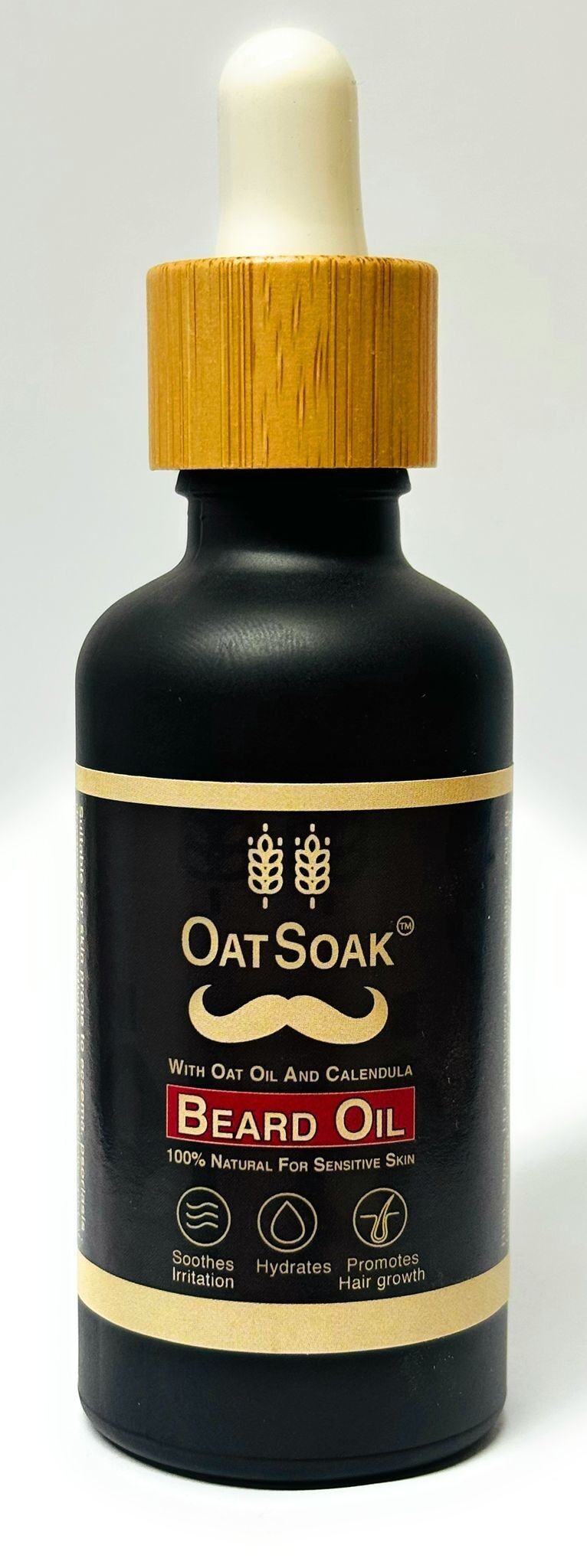 OatSoak Beard Oil 50ml - 100& natural sensitive skincare