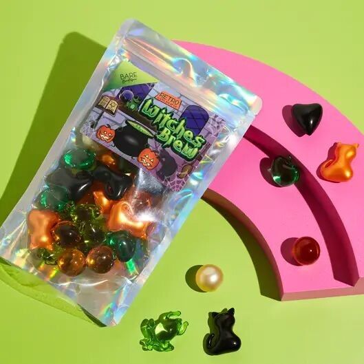 Retro Bath Pearls - Spooky Selection. Halloween Themed. 30 pack