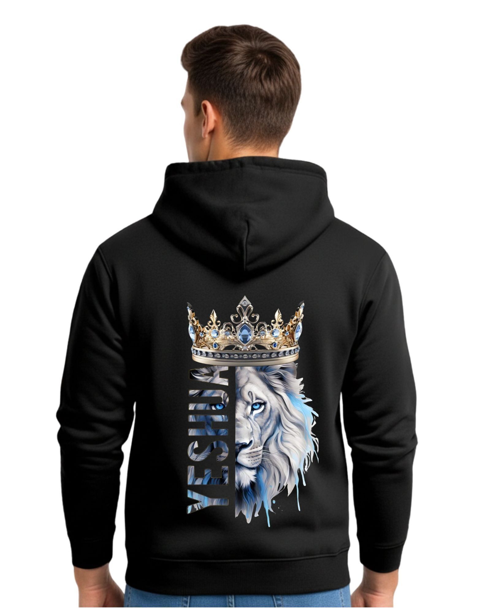 sweat à capuche very ouest king lion