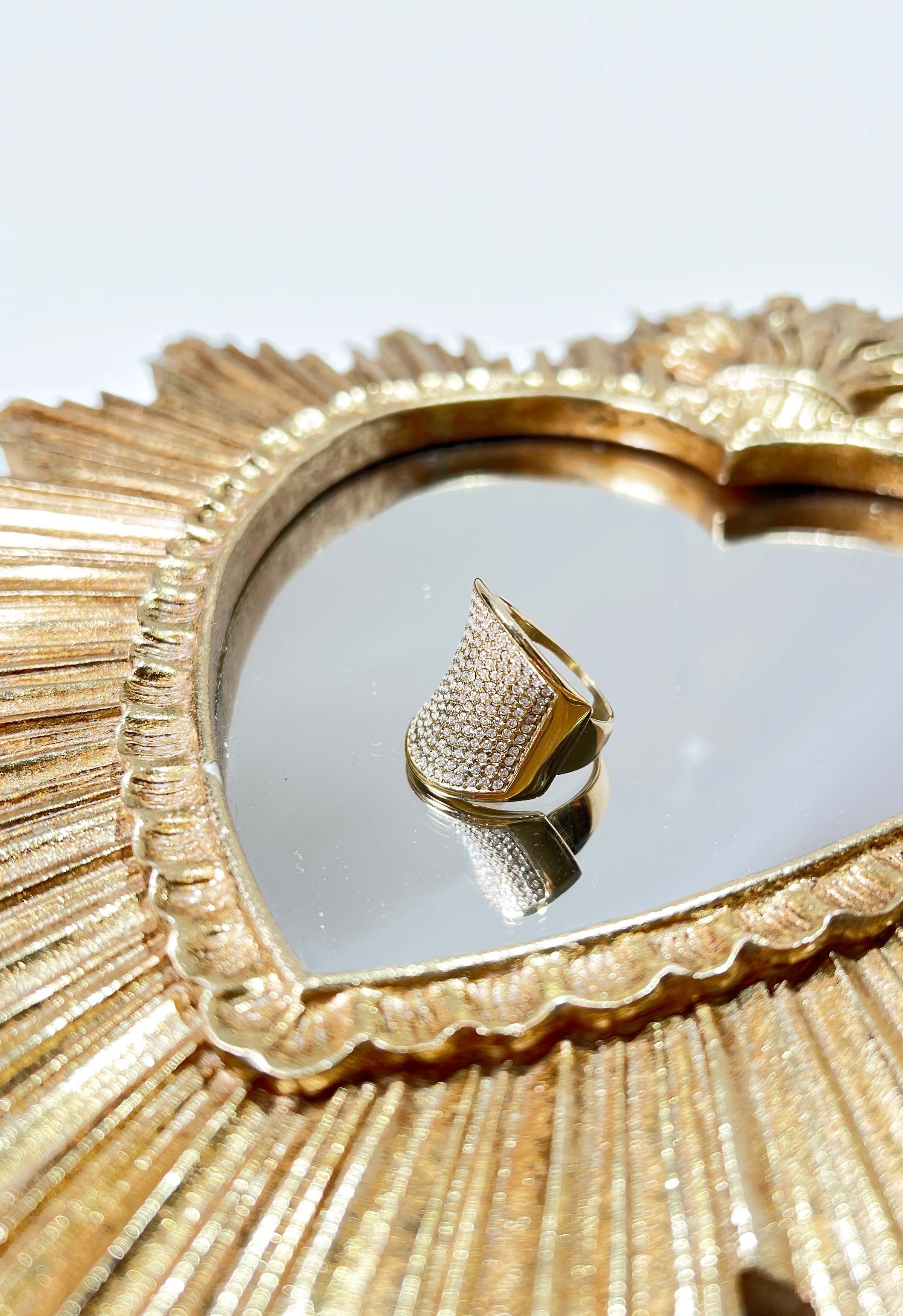 Verstellbarer, länglicher Zirkoniumring – Edelstahl 316L