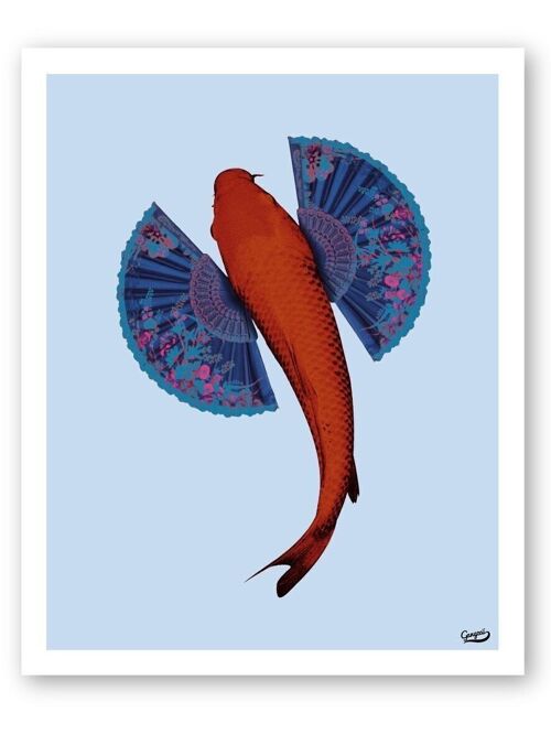 Affiche Fishkoï - Collection Curiosito