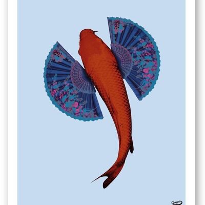 Fishkoi Poster - Curiosito Collection