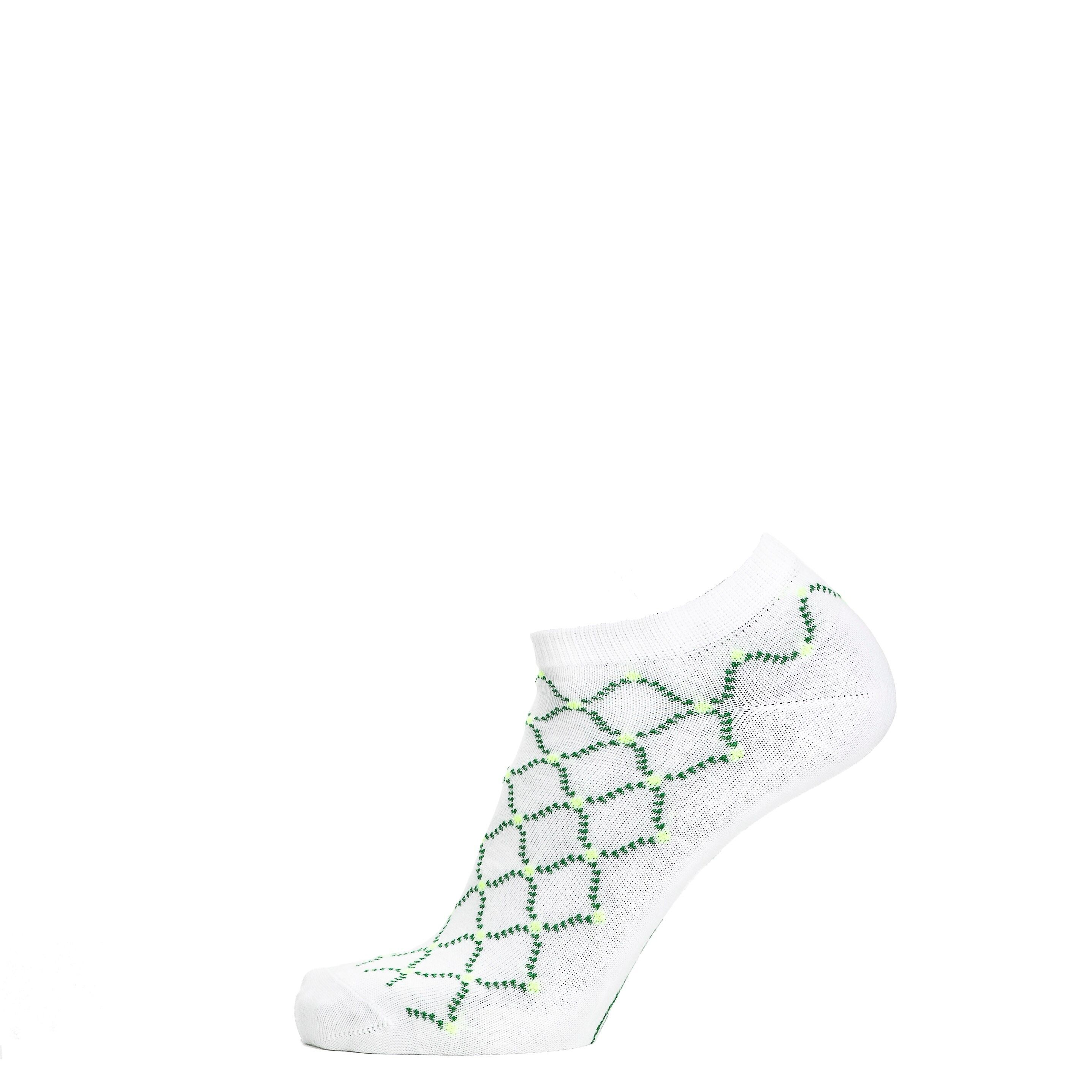 Unsichtbare Arabesken – Herrensocken – Ecrufarbene Baumwolle