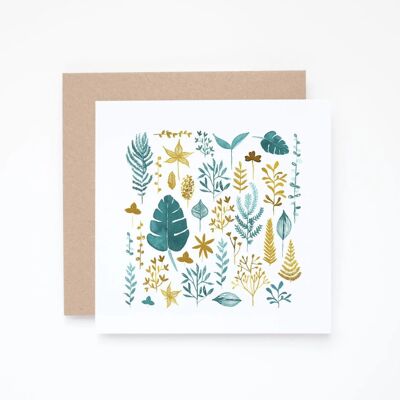 Botanical Greeting Card