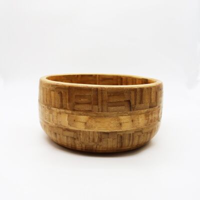 Bamboo Wood Salad Bowl