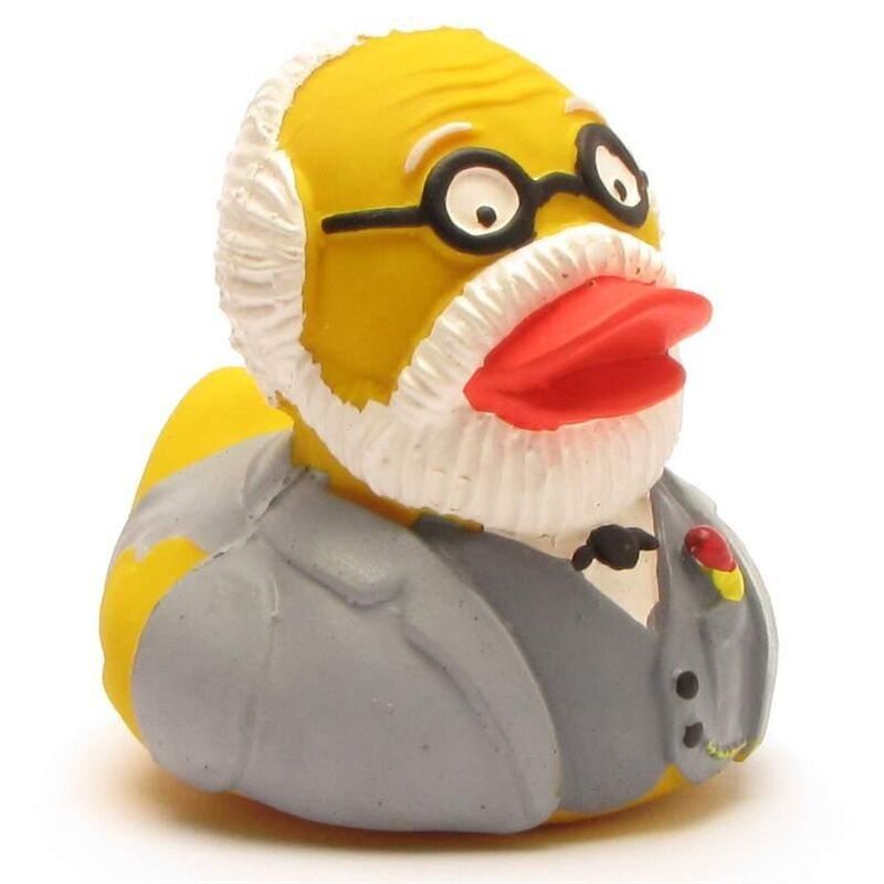 Sigmund Freud Rubber Duck - Rubber Duck