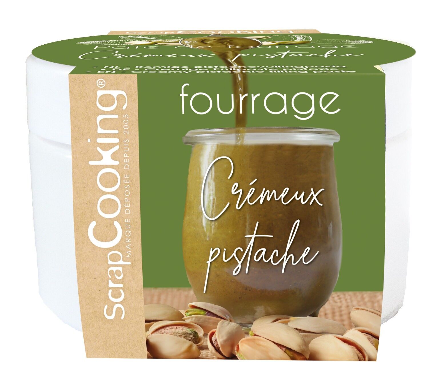 Pistachio cream filling paste 200g