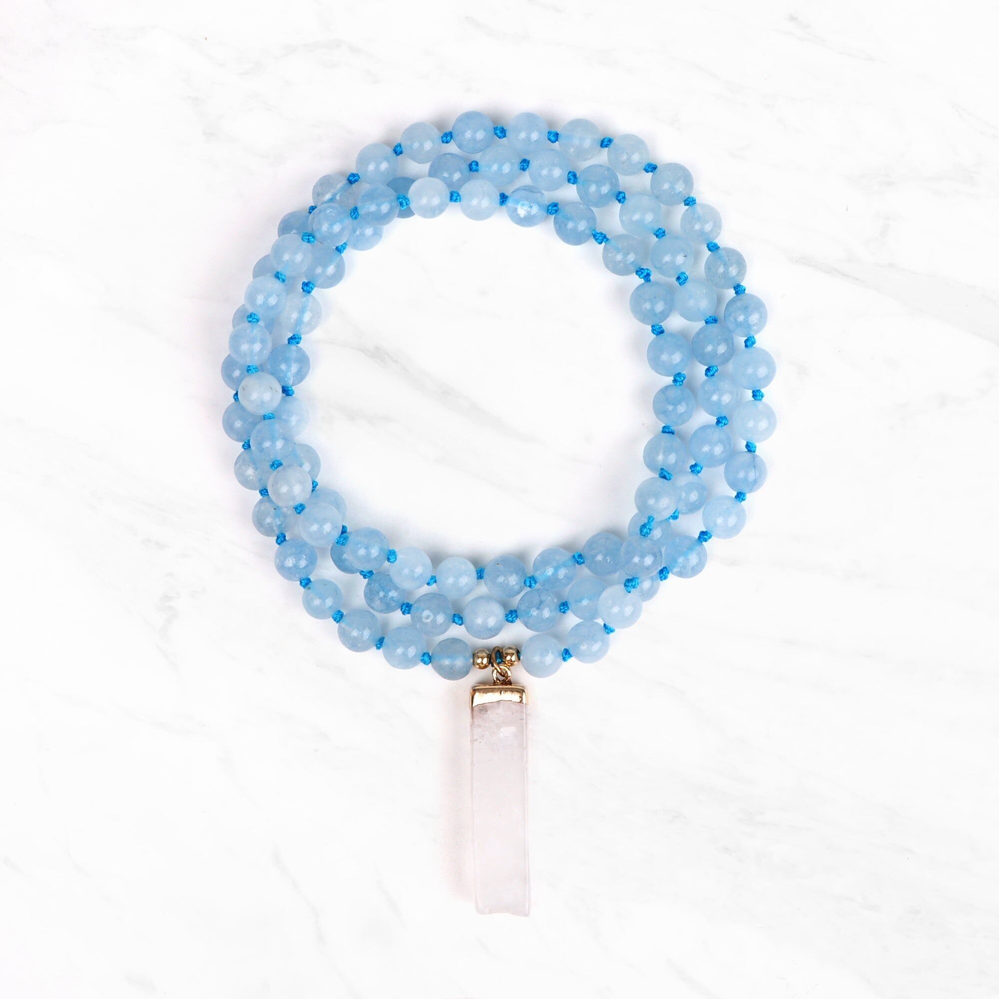 Courage Mala Bead Necklace