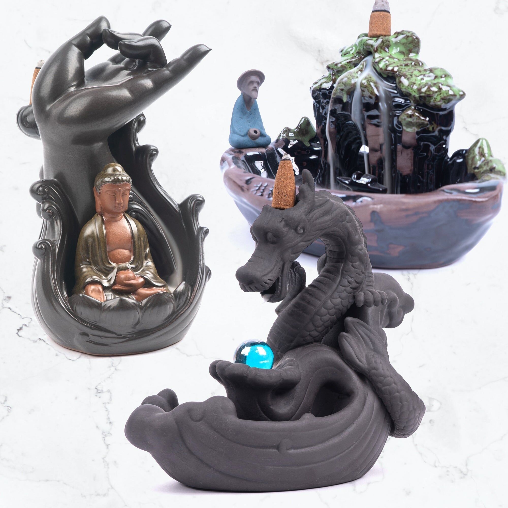 Backflow Incense Burners