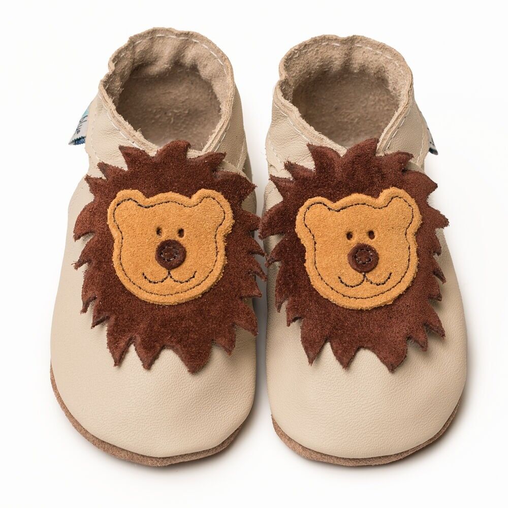 Chaussures Barefoot en cuir pour bébés et enfants, couleur crème Leo
