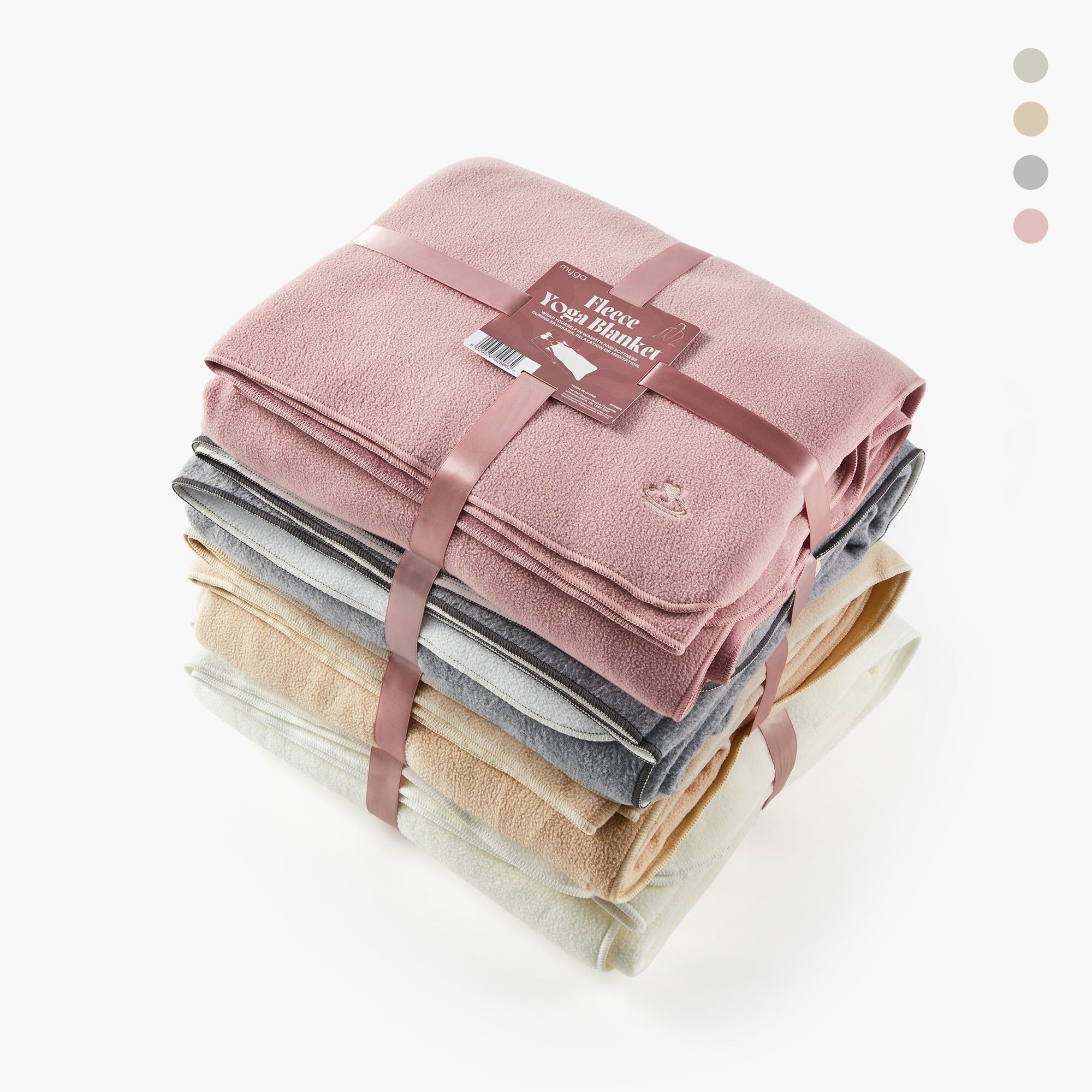 Ultra-Soft Fleece Yoga Blankets