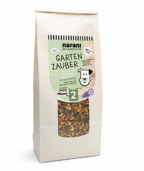 Bio-Basisgemüsemischung "Garten Zauber" für Hunde 500g