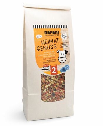 Mélange de légumes de base bio "Home Enjoyment" pour chiens 500g 1