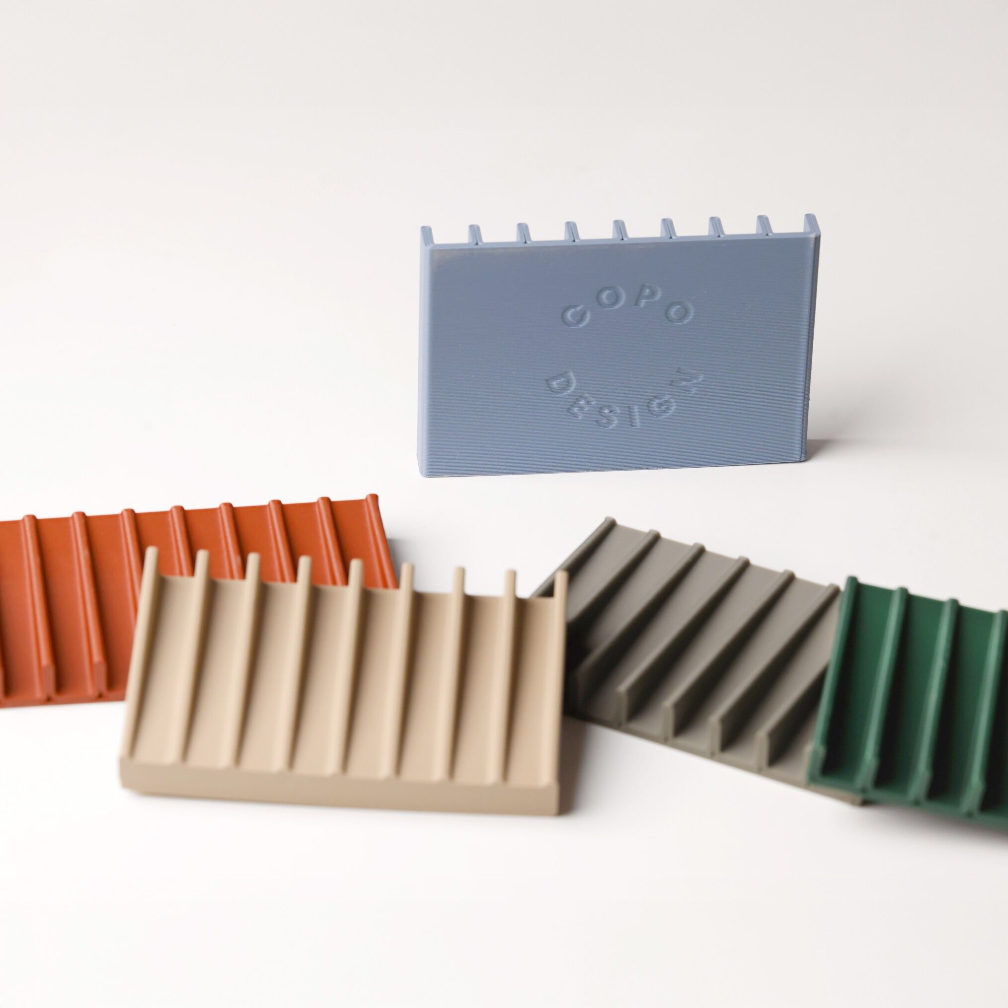 Soap dish - Graphic design - Natural colors