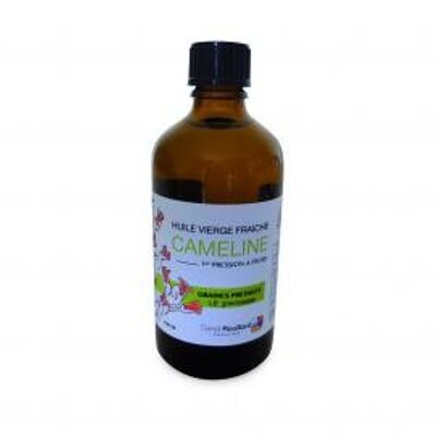 fresh virgin camelina oil from first cold pressing - French production - 100 ml <10