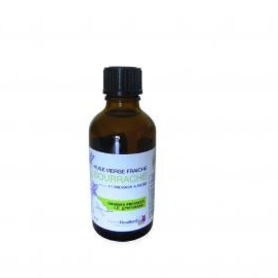fresh virgin borage oil from first cold pressing - French production - 50 ml> 10
