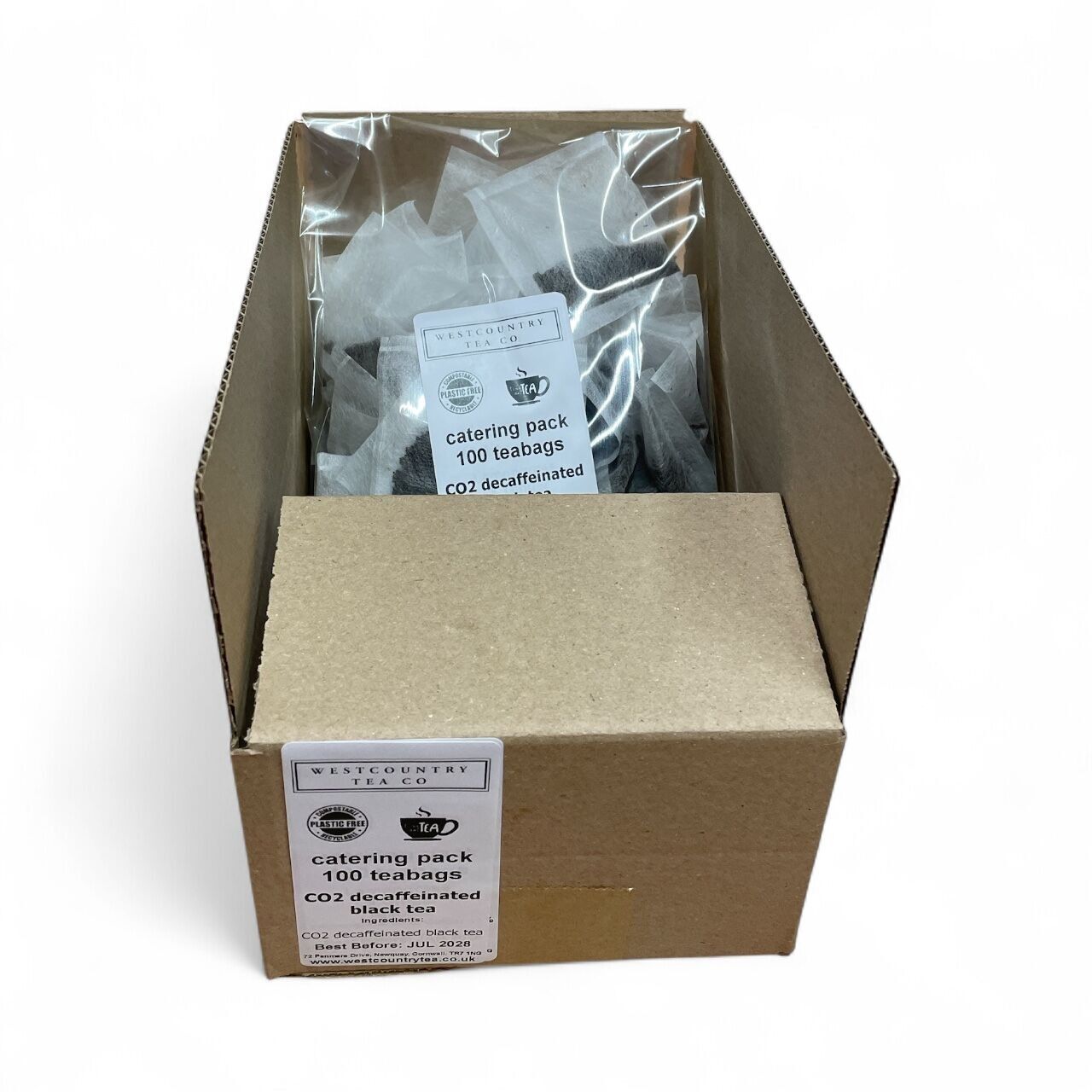 100 x Catering Decaffeinated Tea - Time Out Tea Bags