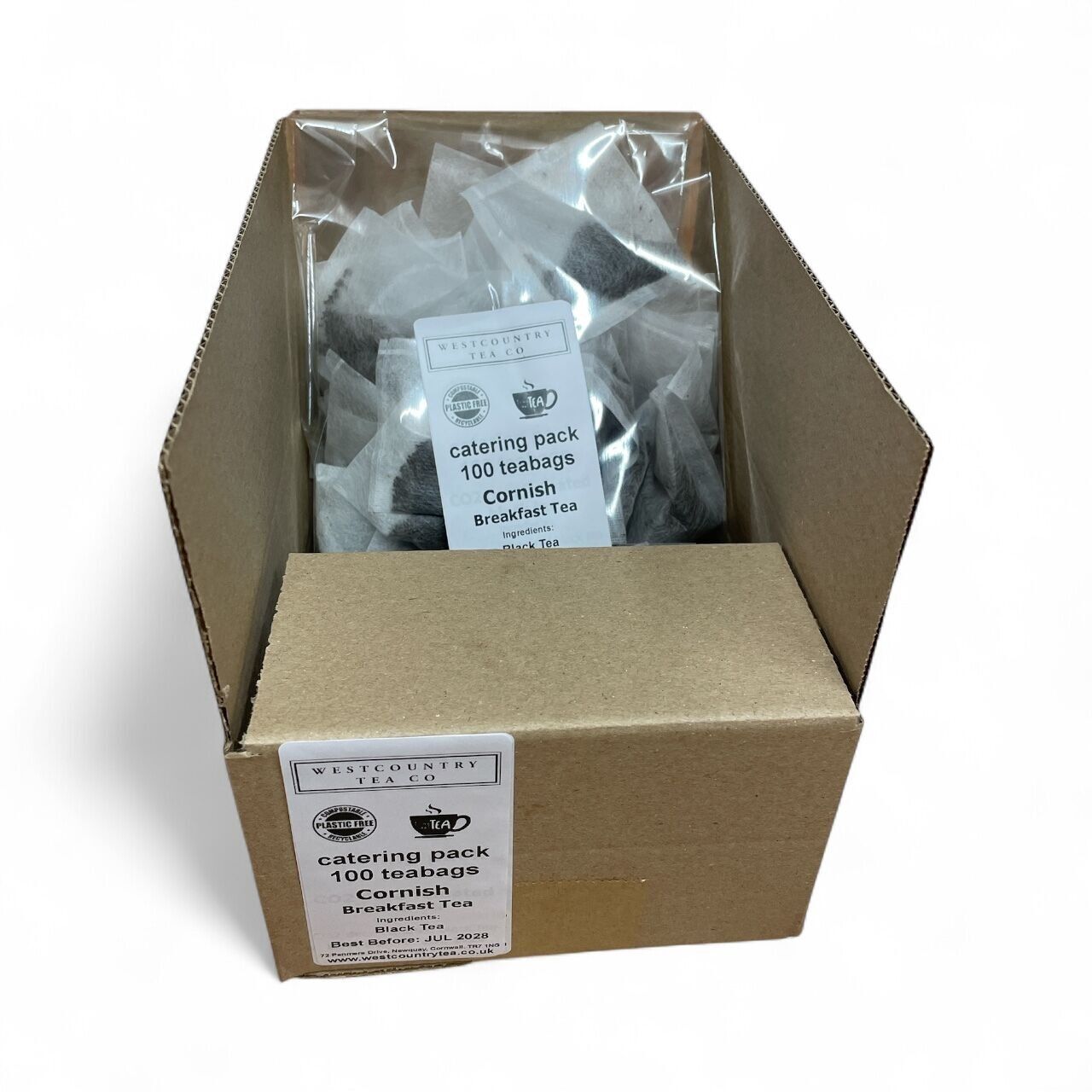 100 x Catering Cornish Breakfast Tea Bags by Westcountry Tea
