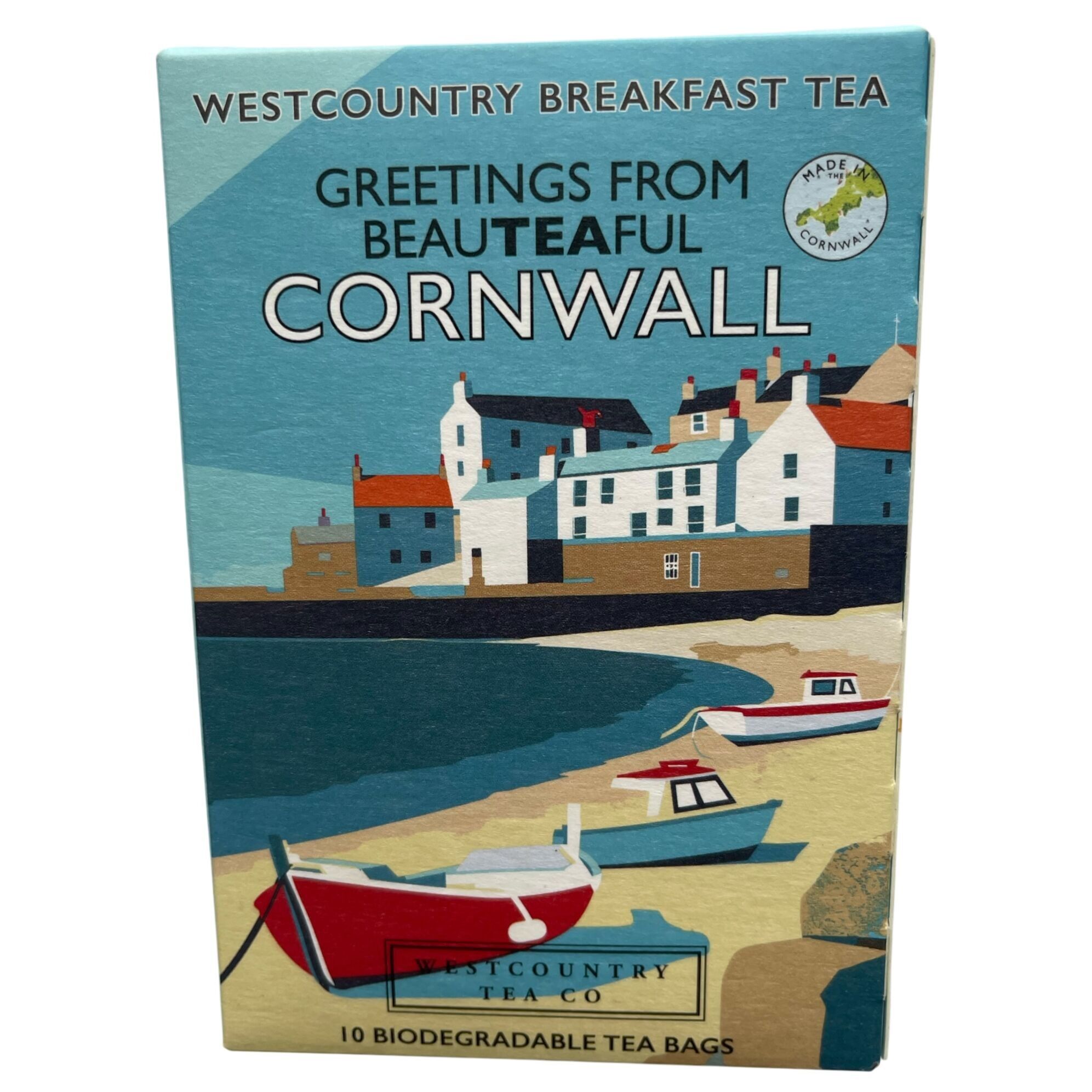 Thé du petit-déjeuner du Westcountry, salutations de Cornouailles, cadeau