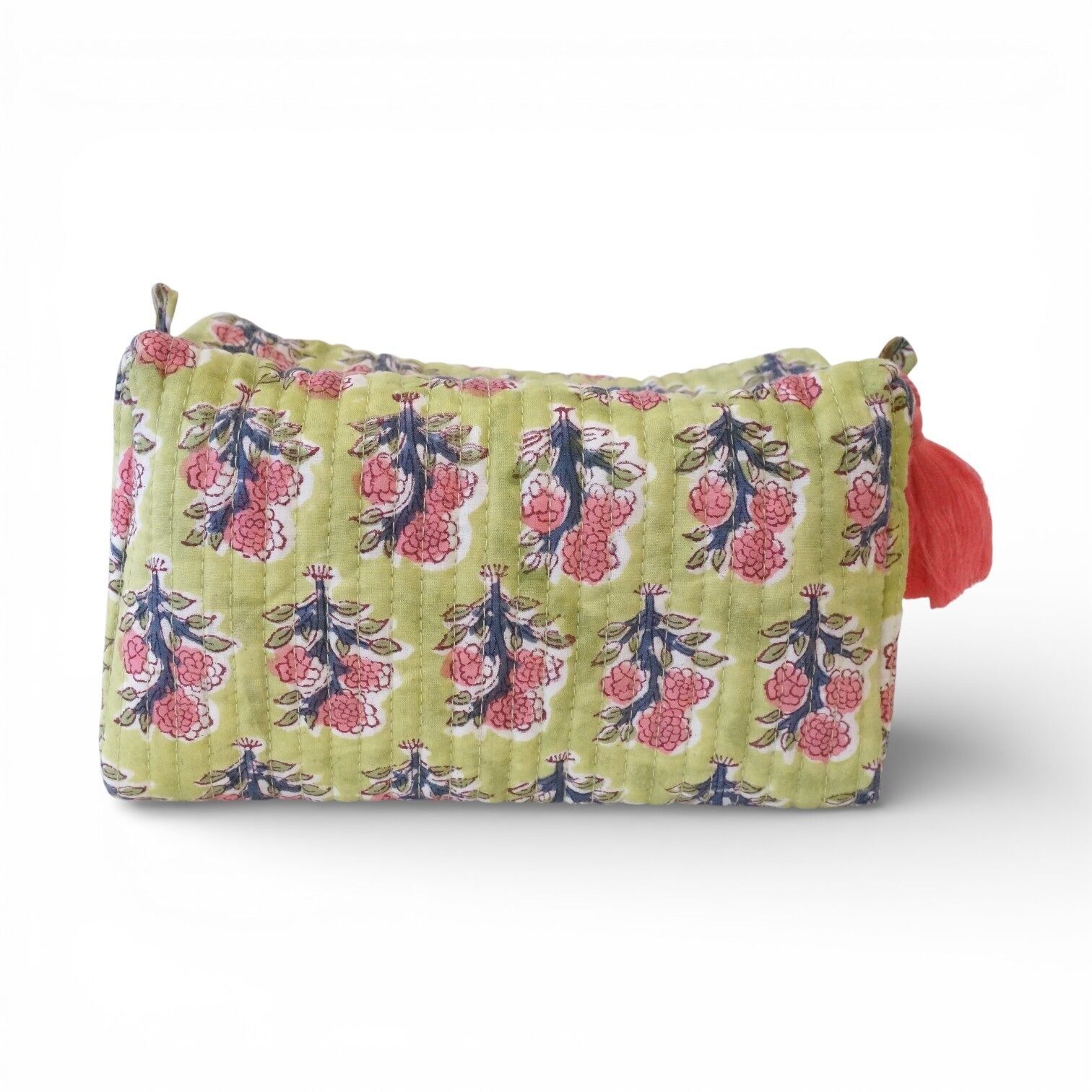Printed cotton toiletry bag No. 119