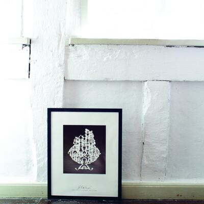 Fragment,poster in frame, 40x50cm