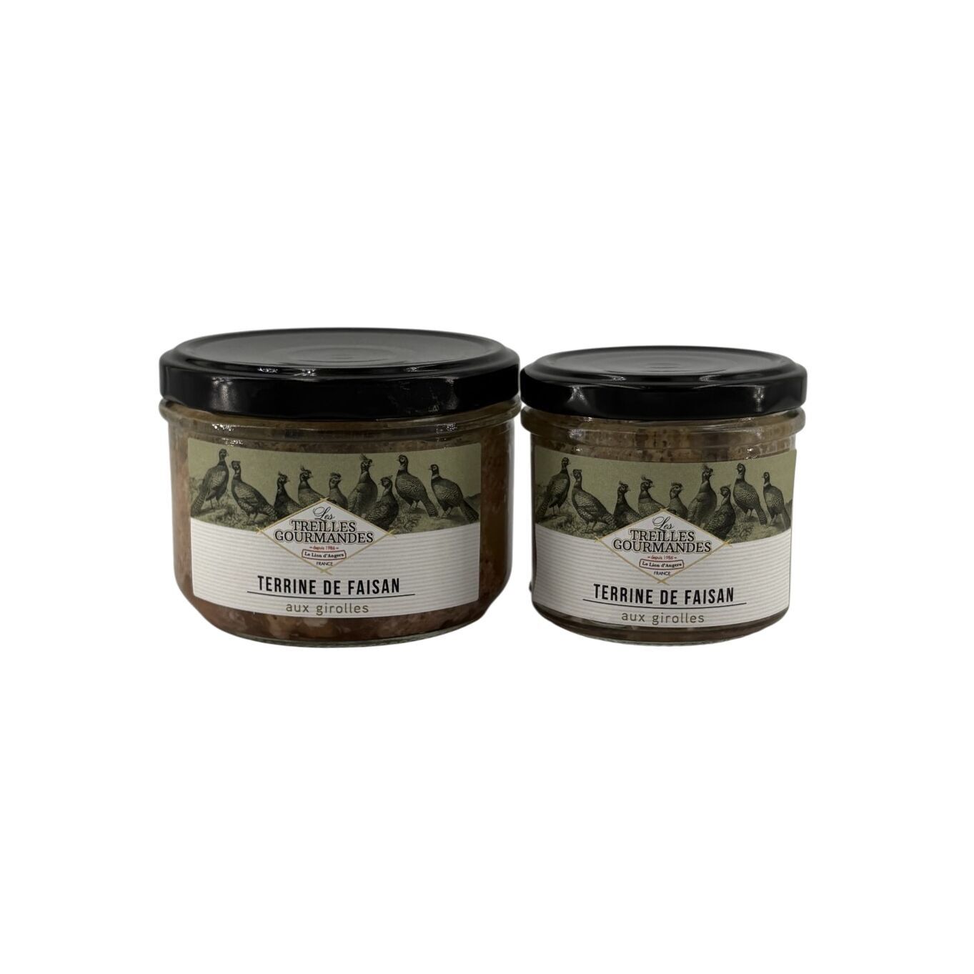 pheasant terrine with chanterelles (canned)