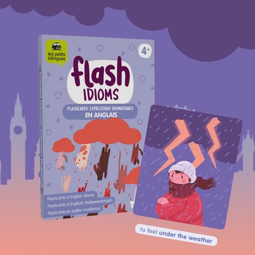 Flash Idioms  - Cartes pour apprendre les expressions idiomatiques en anglais