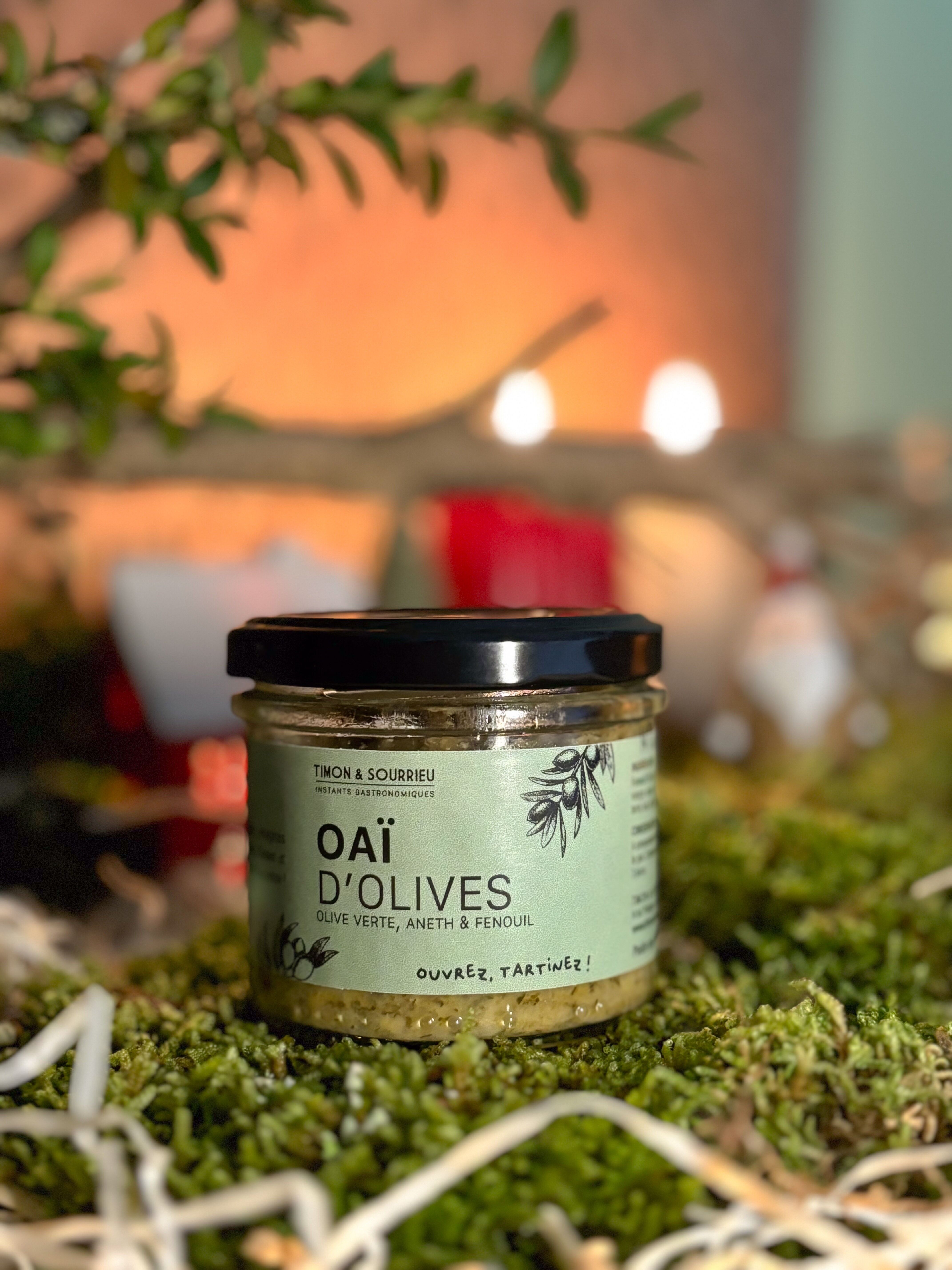 TAPENADE DI OLIVE VERDI, FINOCCHIO E ANETO - OAI D’OLIVES