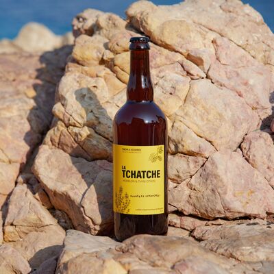 BIÈRE TCHATCHE au THYM CITRON 75cl (Bière gastronomique Marseillaise)