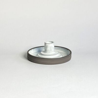 Pool candle holder white