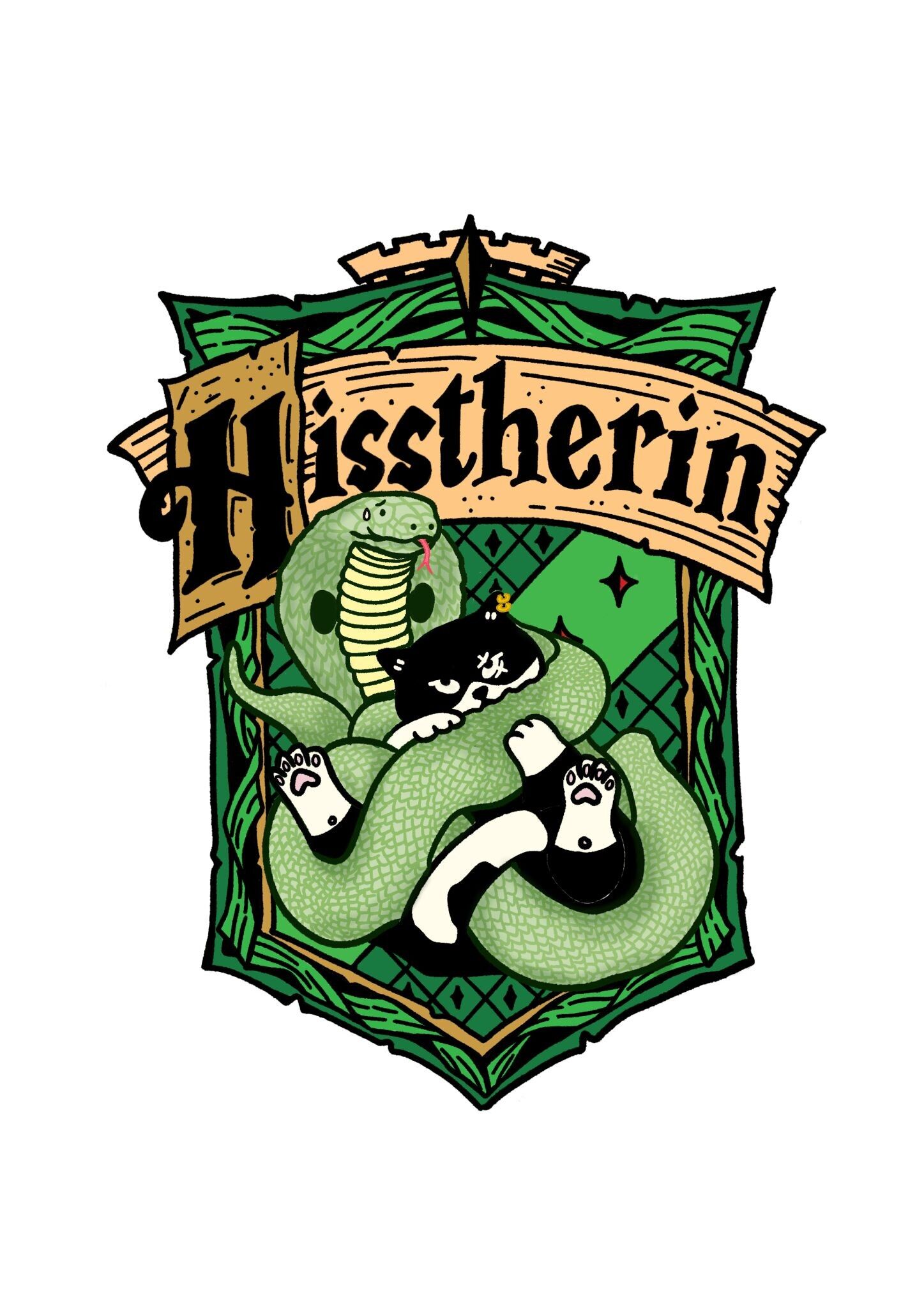 "Hisstherin" - Art Print